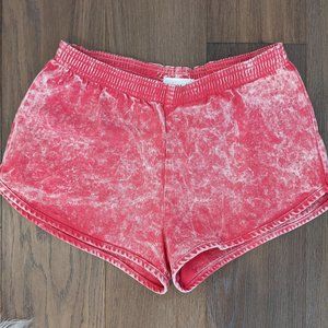 American Apparel Acid Washed Track Shorts Size M Medium